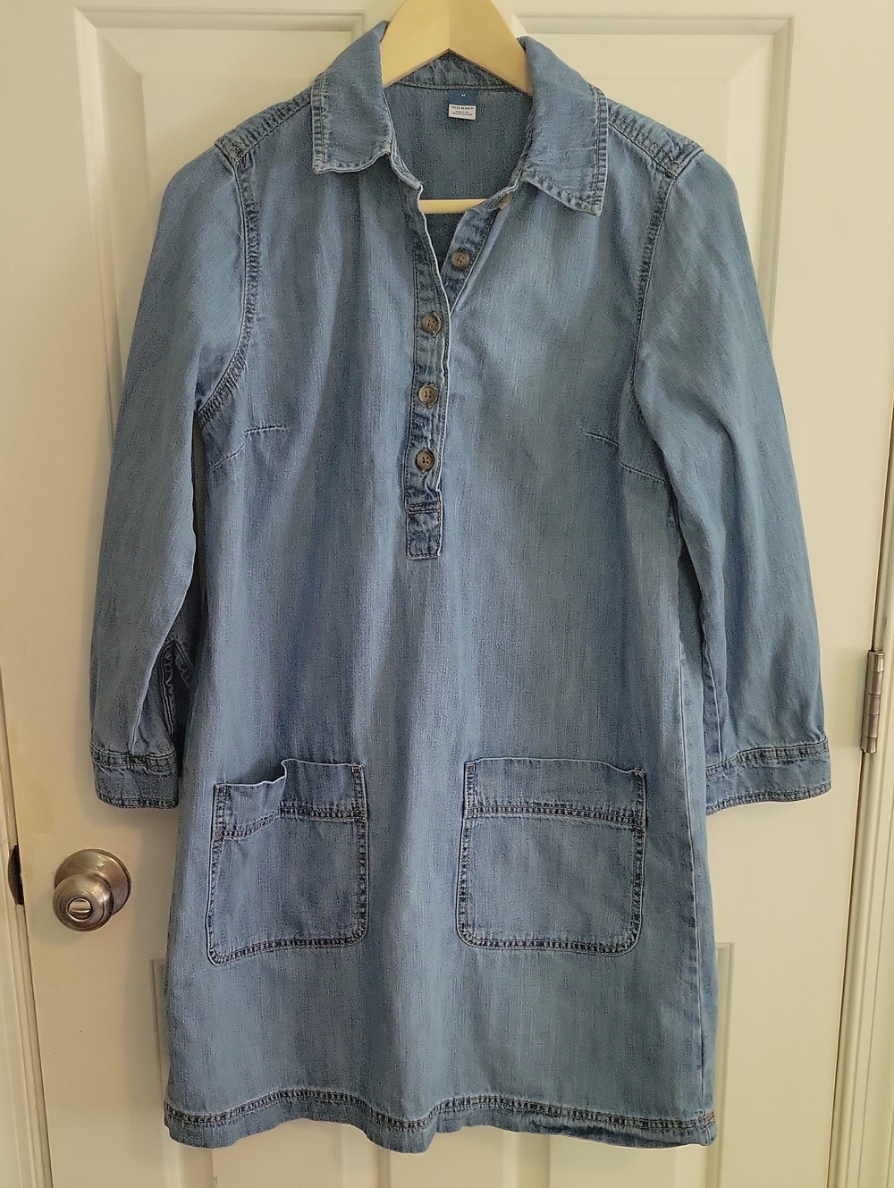 Light Wash Denim Dress